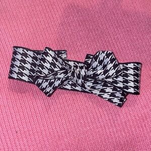 Black and White Houndstooth choker